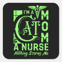 Cat Momナース-おもしろいナースや猫好き向けギフト