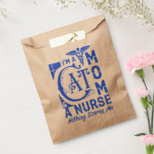 Cat Momナース-おもしろいナースや猫好き向けギフト フェイバーバッグ (封をした状態)