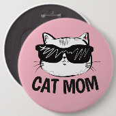 CAT MOMボタン 缶バッジ (正面&裏面)