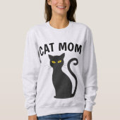 CAT MOMレディースTシャツ スウェットシャツ (正面)