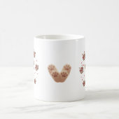 Cat Mom燃料マグ – Powered by Purrs & Love コーヒーマグカップ (中央)