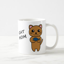 CAT MOM オリジナル コーヒーマグカップ