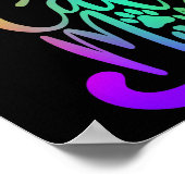 Cat Mom Cat Lover Cute Mother's Day Mama I Love My ポスター (角)