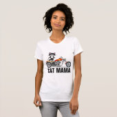 CAT MOM MAMAバイクTシャツ Tシャツ (正面フル)