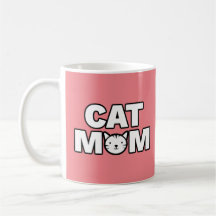 CAT MOM MUG （ピンク）