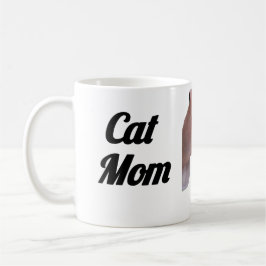 Cat Mom Mug | Cute Cat Lover Gift with Hand Pettin コーヒーマグカップ