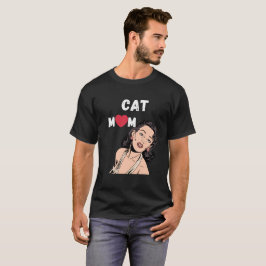 Cat mom tシャツ