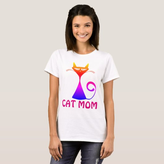 CAT MOM Tシャツ (正面フル)