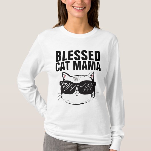 CAT MOM T賛美シャツ Tシャツ (正面)