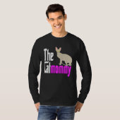 Cat Mom The Catmother Crazy Cat Mother Kitty Mommy Tシャツ (正面フル)