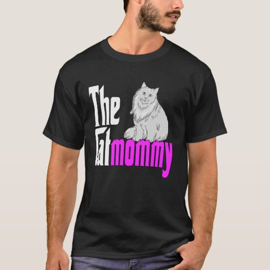 Cat Mom The Catmother Crazy Cat Mother Kitty Mommy Tシャツ (正面)