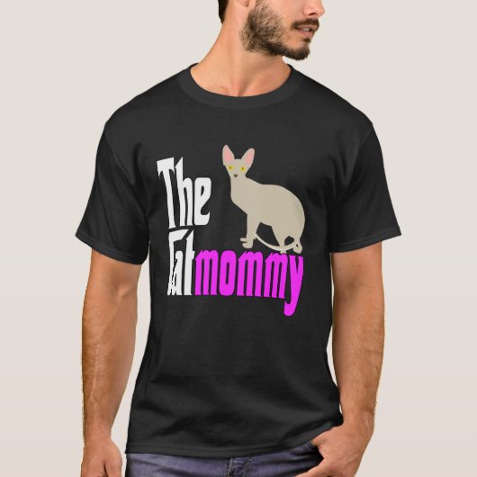 Cat Mom The Catmother Crazy Cat Mother Kitty Mommy Tシャツ (正面)