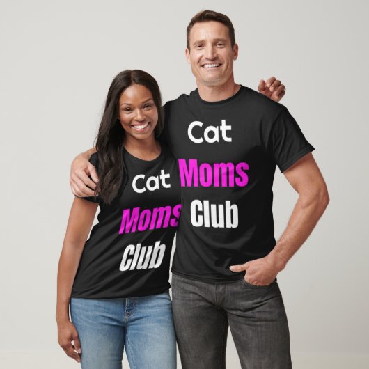 Cat Moms Club Tシャツ (ユニセックス)