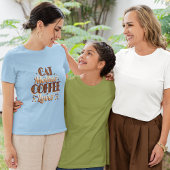 Cat Mother Coffee Lover Tシャツ