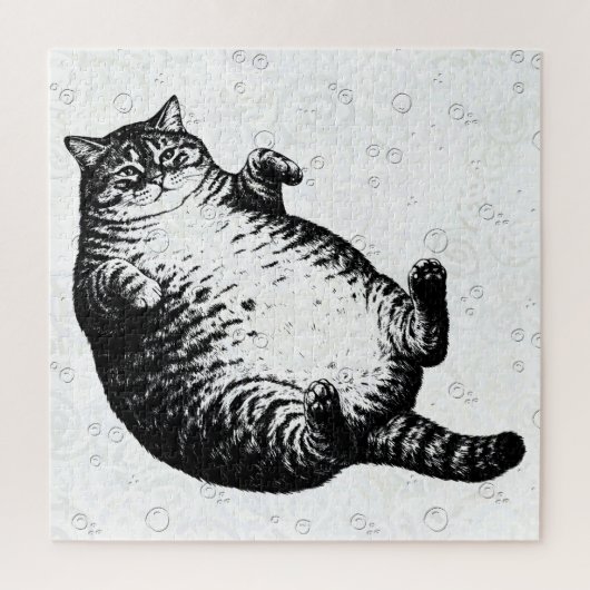 Cat Mother I Am But Skin and Bones For Cat Lover ジグソーパズル (縦)