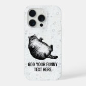 Cat Mother I Am But Skin and Bones For Cat Lover iPhoneケース (裏面)