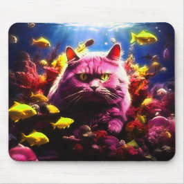 Cat mouse pad designed for cat lover マウスパッド