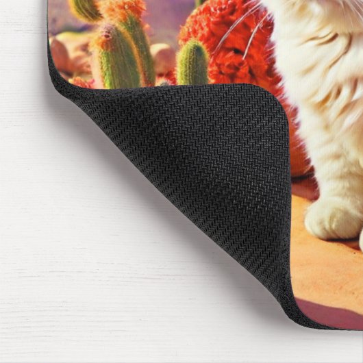 Cat mouse pad designed for cat lover マウスパッド (コーナー)