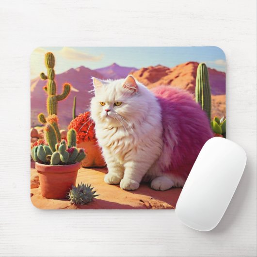 Cat mouse pad designed for cat lover マウスパッド (マウス)