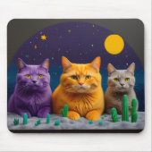 Cat Mouse Pad – Perfect Gift for Cat Lovers マウスパッド (正面)