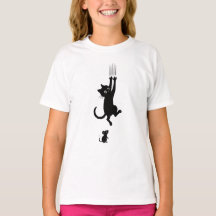 Cat & Mouse Showdown – 漫画おもしろいのTシャツ