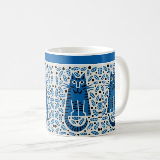 cat mug コーヒーマグカップ (正面右)