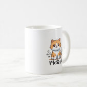 Cat mug コーヒーマグカップ (正面右)