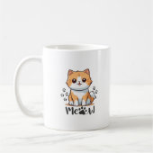 Cat mug コーヒーマグカップ (左)