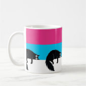 cat mug コーヒーマグカップ (左)