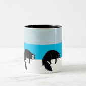 cat mug ツートーンマグカップ (中央)