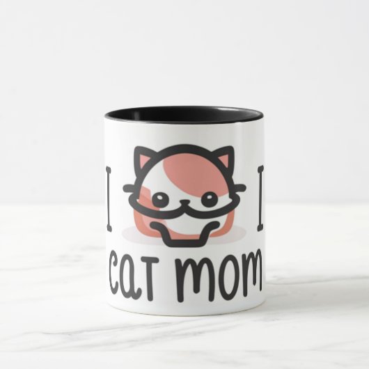 cat mug マグカップ (中央)