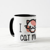 cat mug マグカップ (正面左)