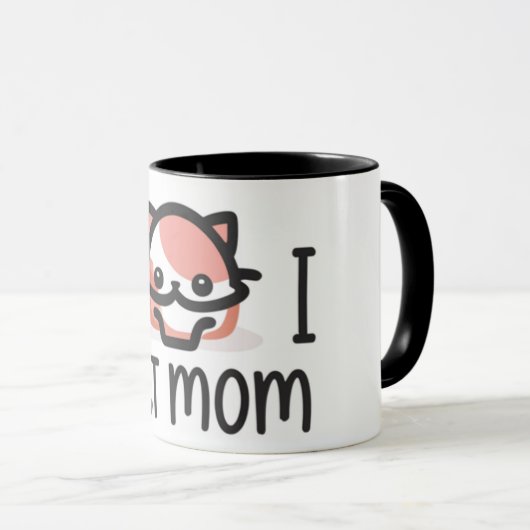 cat mug マグカップ (正面右)