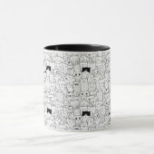 cat mug マグカップ (中央)