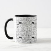 cat mug マグカップ (左)