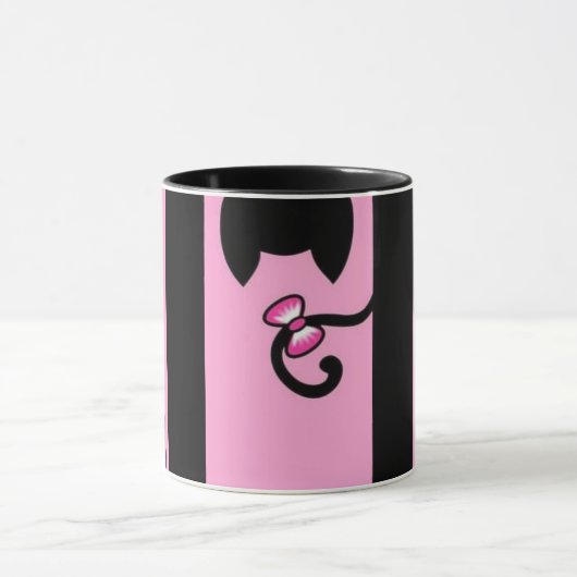 cat mug マグカップ (中央)