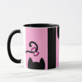cat mug マグカップ (左)
