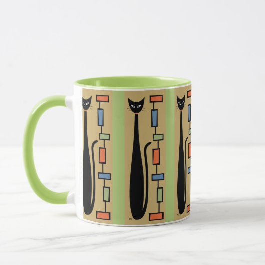 cat mug マグカップ (左)