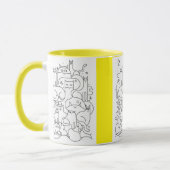 cat mug マグカップ (左)