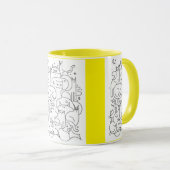 cat mug マグカップ (正面右)