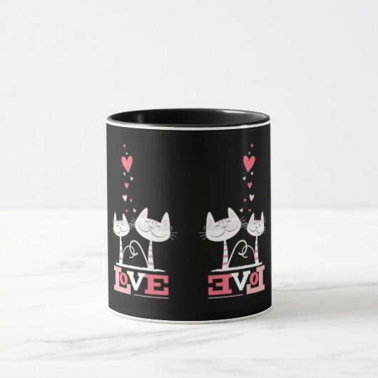 cat mug マグカップ (中央)