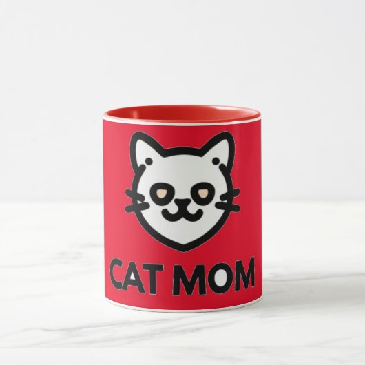 cat mug マグカップ (中央)