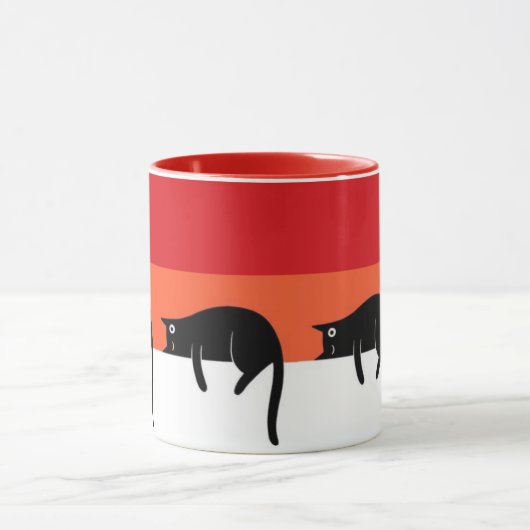 cat mug マグカップ (中央)