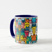 cat mug マグカップ (正面左)