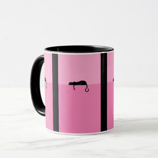 cat mug マグカップ (正面左)