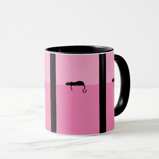 cat mug マグカップ (正面右)