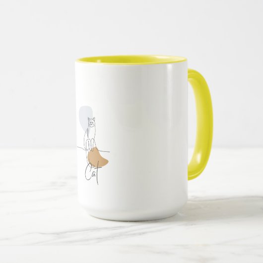 Cat Mug マグカップ (正面右)
