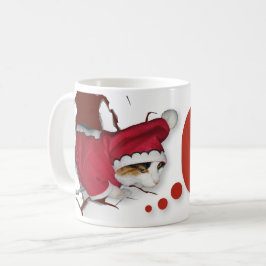 Cat Mug Wishing Merry Christmas コーヒーマグカップ