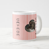Cat Mum two photo Mug ジャンボコーヒーマグカップ (正面右)
