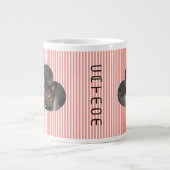 Cat Mum two photo Mug ジャンボコーヒーマグカップ (正面)